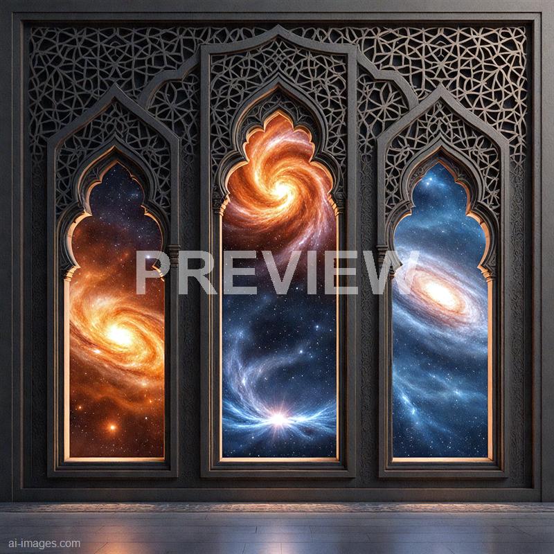 14364 - a-window-to-the-cosmos-a-3d-islamic-mashrabiya-each-o_250705165148_00001